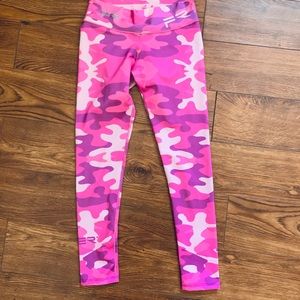 Camo pink fiber legging